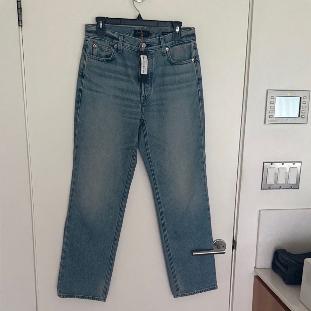 Alex Mill Blue Straight Leg Jeans